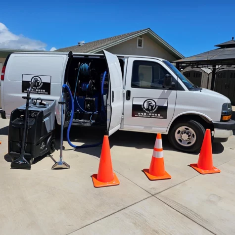 Do-It-All Carpet Cleaning van